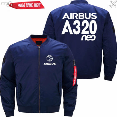 AIRBUS A320NEO Ma-1 Bomber Jacket Flight Jacket Aviator Jacket THE AV8R